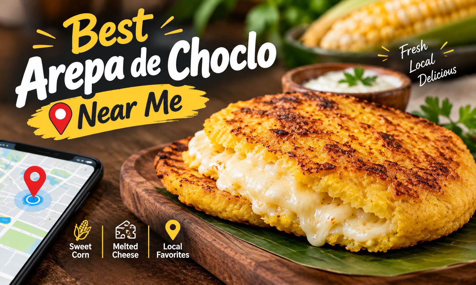 best arepa de choclo near me
